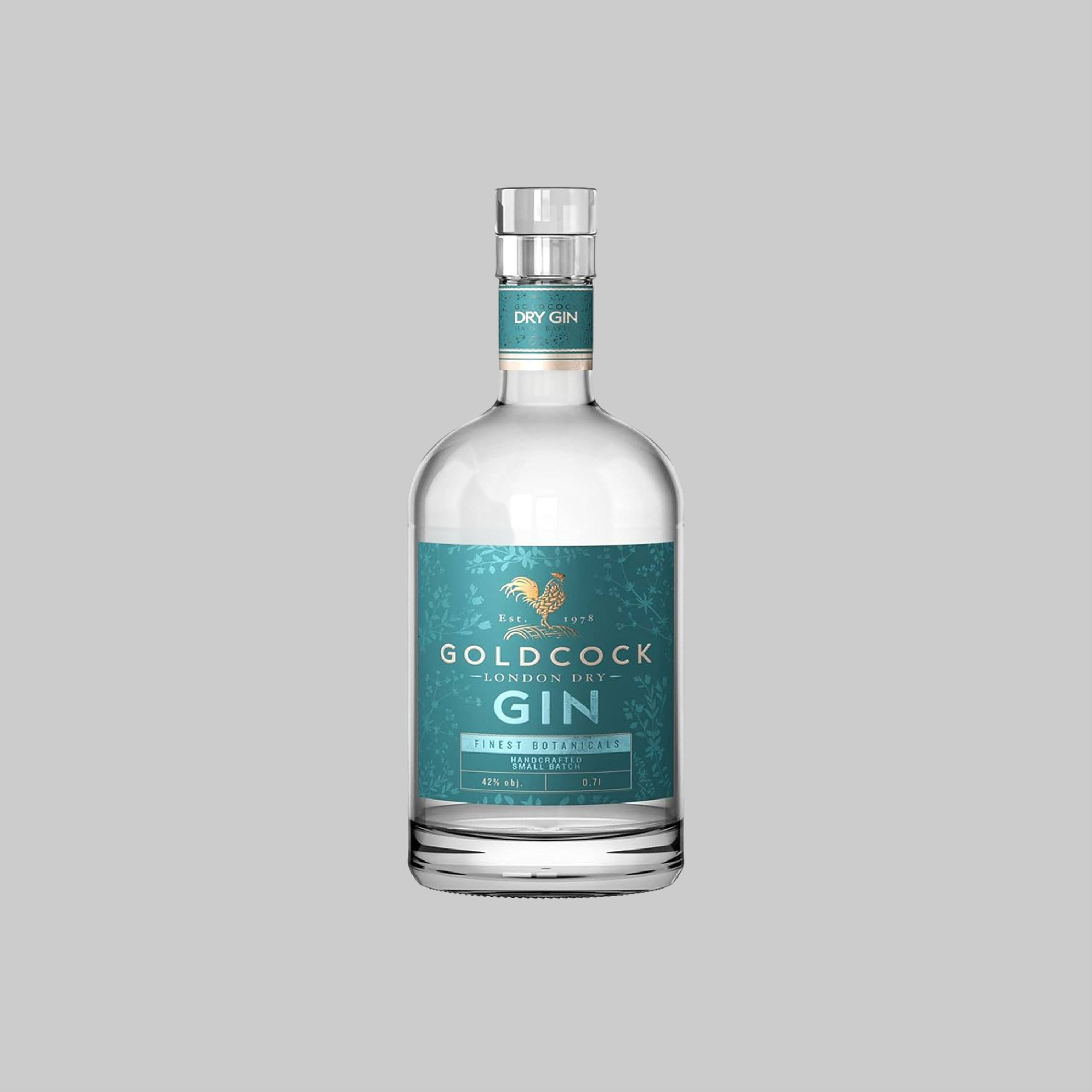 Goldcock Gin 700ml 49.2% | TIME2DRINK